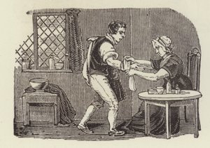 Binding a Cut by English School