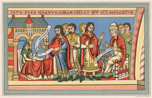 Birth of John the Baptist, Reflecting Costume of the 12th Century