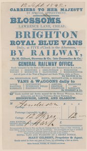 Blossoms Inn, Lawrence Lane, Cheapside, Bill
