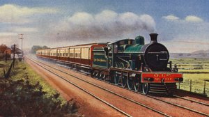 Bombay-Calcutta Mail on the Great Indian Peninsula Railway by English School