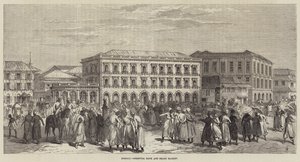 Bombay, Oriental Bank and Share Market by English School