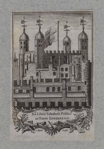 Book Plate, Tower of London by English School