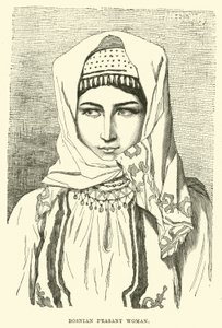 Bosnian Peasant Woman by English School