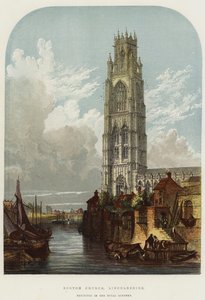 Boston Church, Lincolnshire by English School