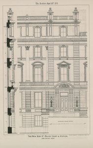 Bow Street Police Court and Station
