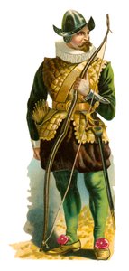 Bowman of the time of Queen Elizabeth I by English School