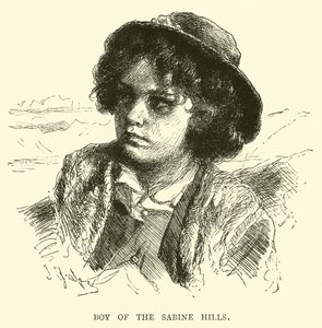 Boy of the Sabine Hills by English School