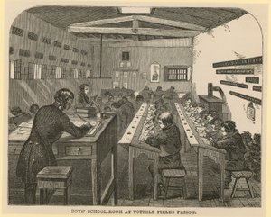 Boys School-room at Tothill Fields Prison