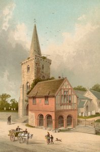 Brading Church and Town Hall--Isle of Wight