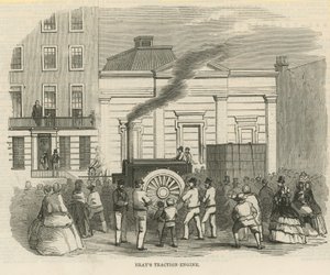 Brays Traction Engine by English School
