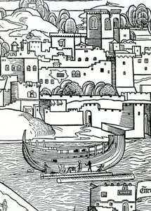 Breaming a ship by English School