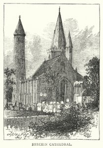 Brechin Cathedral by English School