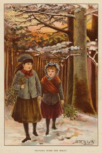 Bringing Home the Holly by English School