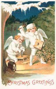 British Christmas card