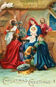 British Christmas card