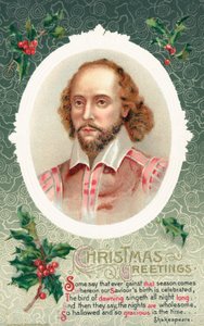 British Christmas card by English School