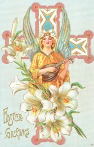 British Easter Card by English School