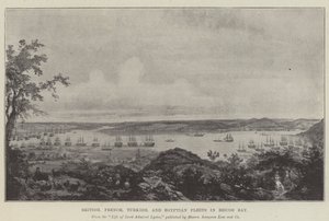 British, French, Turkish, and Egyptian Fleets in Beicos Bay