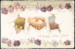 British New Years Card