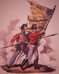British Soldiers by English School