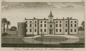 Bruce Castle, Tottenham, London, the Seat of Mr Alderman Townsend by English School