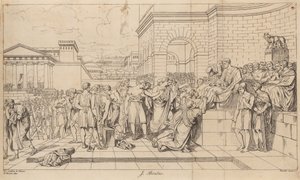 Brutus in Rome by English School