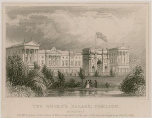 Buckingham Palace by English School