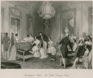 Buckingham Palace, the Yellow Drawing Room