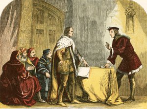 Buckingham Entreating Richard, Duke of Gloucester, to Accept the Crown