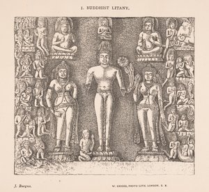 Buddhist Litany, from The Cave Temples of India by James Fergusson and J. Burgess