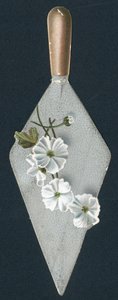 Builders Trowel and Flowers