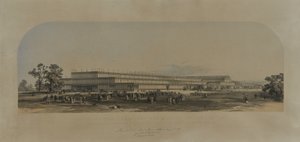 Building for the Great Exhibition in London by English School