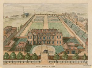 Burlington House, Piccadilly, London by English School