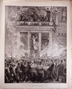 Burning of the Ring Theatre, Vienna: How Some were Saved, from 
