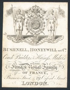Bushnell, Honeywell and Co, coach builders and harness makers by English School
