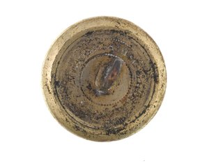 Button, Calcutta Volunteer Rifles, pre-1901 by English School