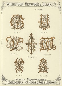 CAT, CAU, CAV, CAX, CAW, CAY, CAZ by English School