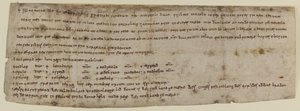 Charter of King Alfred by English School