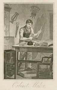 Cabinet Maker by English School