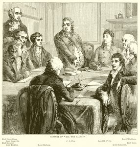 Cabinet of All the Talents by English School