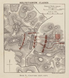 Caesar, Gallic War: Helvetiorum Clades by English School