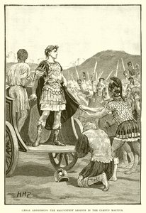 Caesar Addressing the Malcontent Legions in the Campus Martius