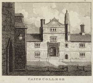 Caius College, Part of Cambridge University by English School