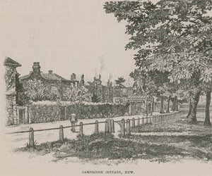 Cambridge Cottage, Kew, The Birthplace of Princess Mary of Cambridge by English School