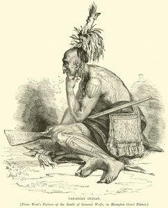 Canadian Indian by English School