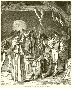 Cannibal Cabin in Gaudaloupe by English School