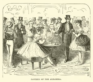 Canteen of the Alhambra by English School
