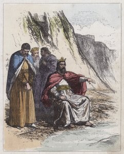 Canute Reproving His Courtiers