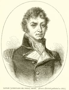 Captain (Afterwards Sir Philip) Broke by English School