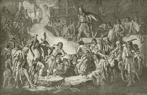 Captain Smith Saved by Pocahontas